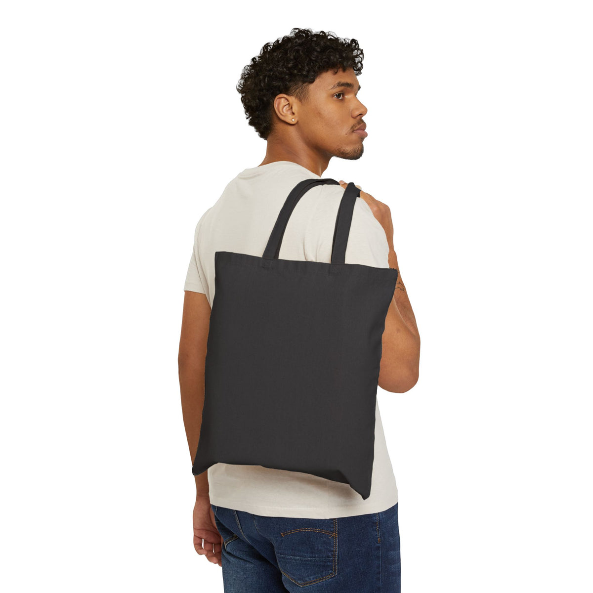 Tote Bag — "Limited Edition" Green Drip Canvas Tote