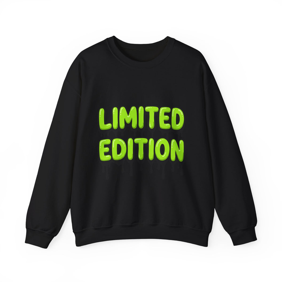 Limited Edition Crewneck Sweatshirt — Green Drip Graphic