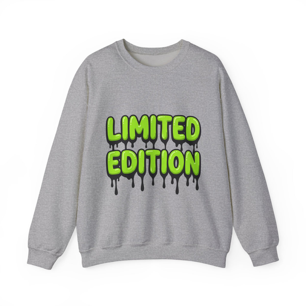 Limited Edition Crewneck Sweatshirt — Green Drip Graphic