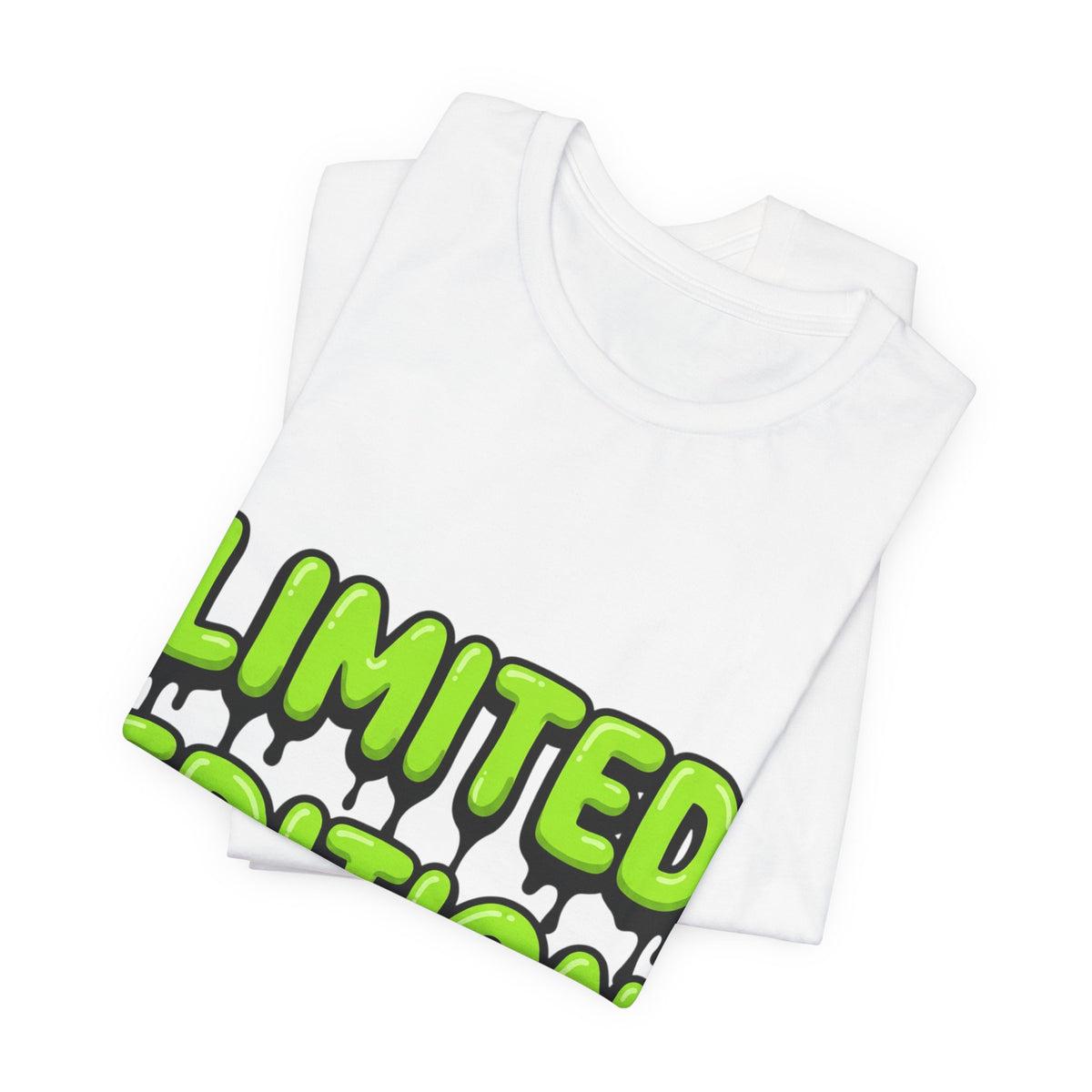 Limited Edition Drip T-Shirt — Neon Green Graphic Tee
