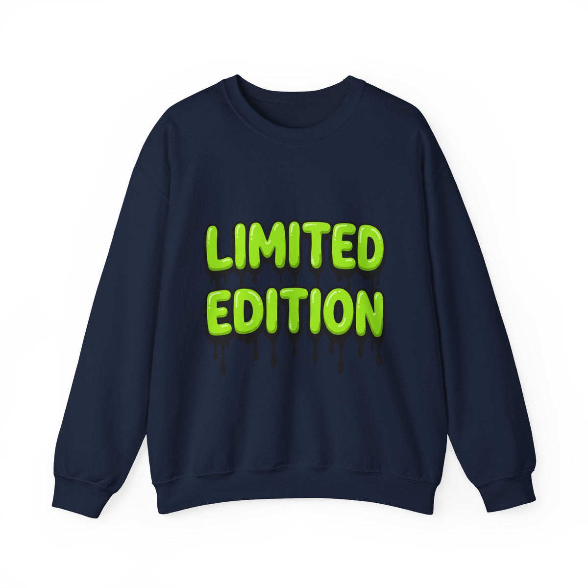 Limited Edition Crewneck Sweatshirt — Green Drip Graphic