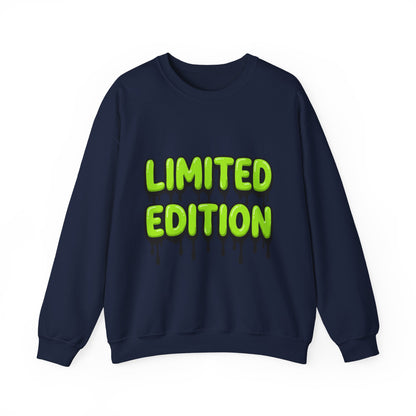 Limited Edition Crewneck Sweatshirt — Green Drip Graphic