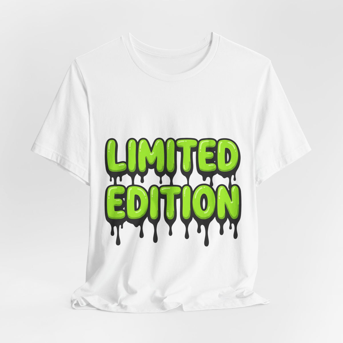 Limited Edition Drip T-Shirt — Neon Green Graphic Tee