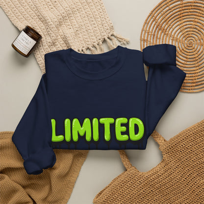 Limited Edition Crewneck Sweatshirt — Green Drip Graphic