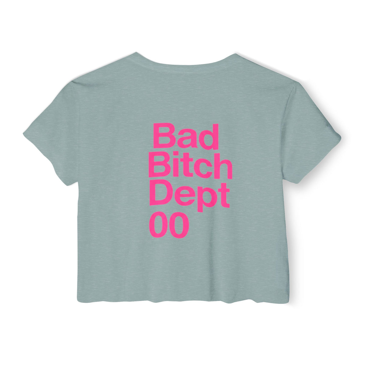 Bad Bitch Dept. Crop Top — Women's Festival Graphic Tee