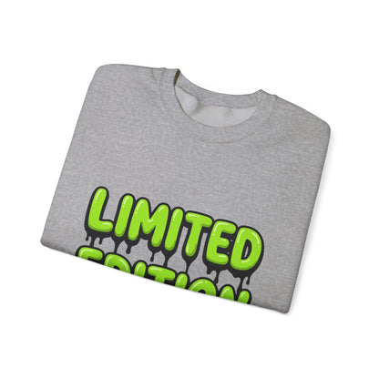 Limited Edition Crewneck Sweatshirt — Green Drip Graphic