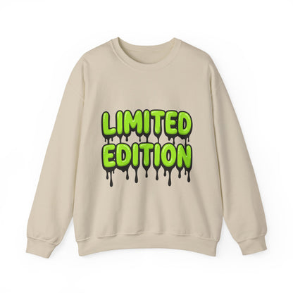 Limited Edition Crewneck Sweatshirt — Green Drip Graphic