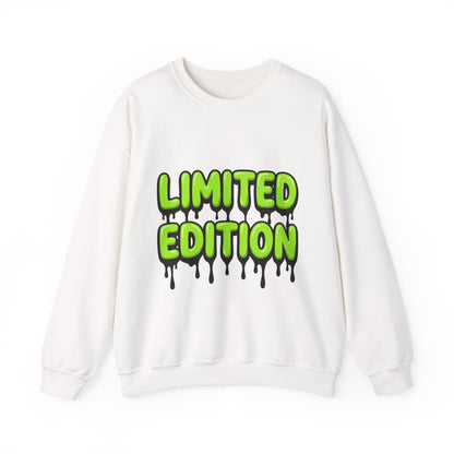 Limited Edition Crewneck Sweatshirt — Green Drip Graphic