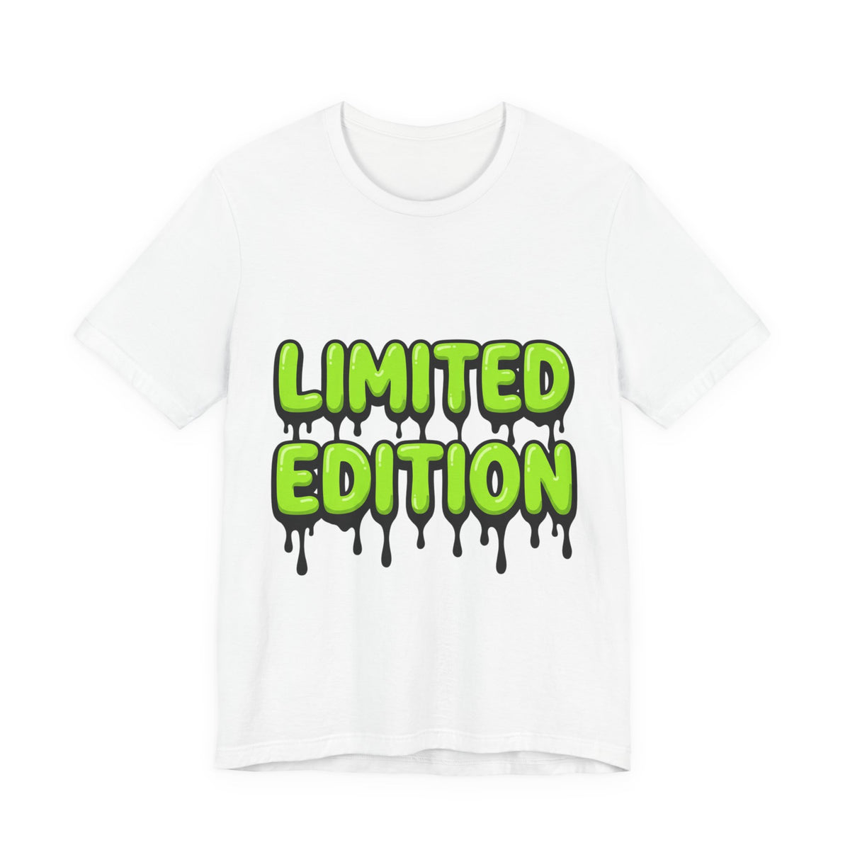 Limited Edition Drip T-Shirt — Neon Green Graphic Tee