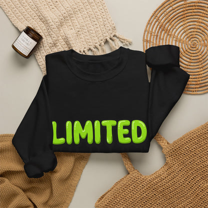 Limited Edition Crewneck Sweatshirt — Green Drip Graphic