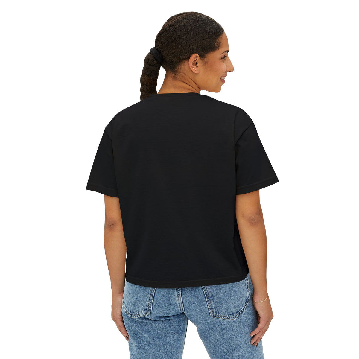 Boxy Tee — "Pure Fucking Magic" Pink Graffiti Graphic